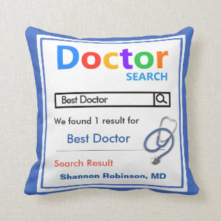 Almofada Engraçado Personalidade do Melhor Doutor Presente