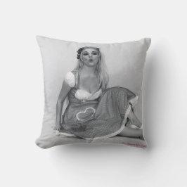 Almofada Engraçado Rude Retro Pinup Rapariga Engraçada Estó