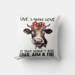 Almofada Engraçado Vaca