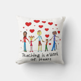 Almofada Ensino é uma obra de coração