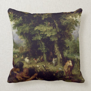 Almofada Enterre ou o paraíso terrestre, 1607-08 (óleo na