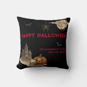 Almofada Entre Se Você Atrever - Maldito Halloween De Casa