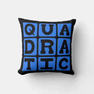 Almofada Equação Quadrática, Matemática