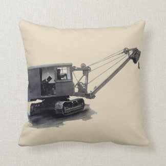 Almofada Equipamento antigo de Construção de Pás de Crane d
