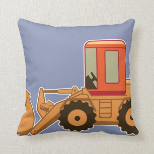 Almofada Equipamento pesado Payloader do transporte - azul