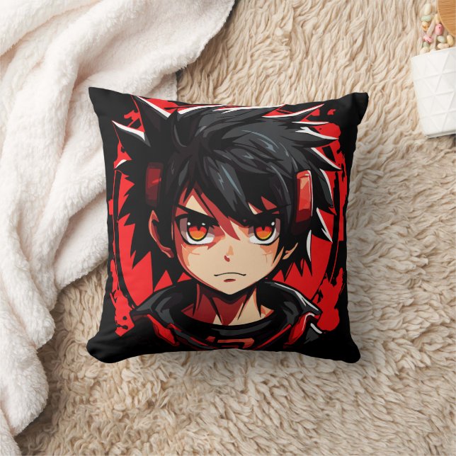 Almofada Equipamento Sobrenatural: Garoto de Anime (Cobertor)