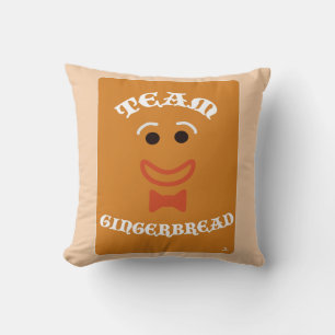 Almofada Equipe de Biscoito de Natal com Frase Engraçada de