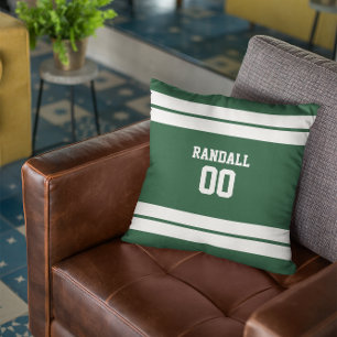 Almofada Equipe de futebol verde e branco personalizada