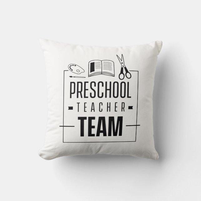 Almofada Equipe de Professores da Pré-escola (Frente)