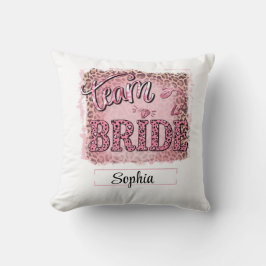 Almofada Equipe Noiva Design Personalizado Fierce & Fun