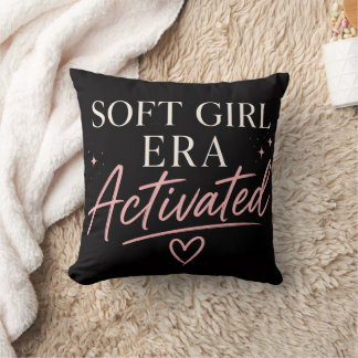 Almofada Era de Menina Soft Feminina Preta