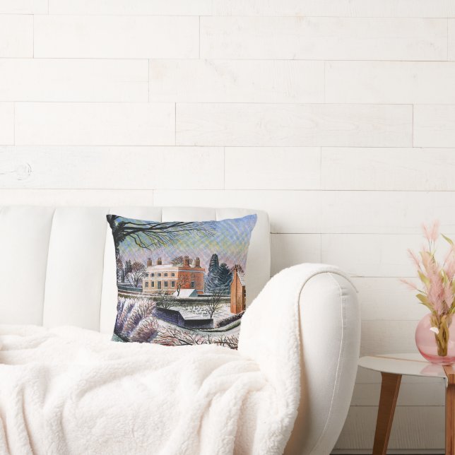 Almofada Eric Ravilious - A vitória no inverno (Sofá)