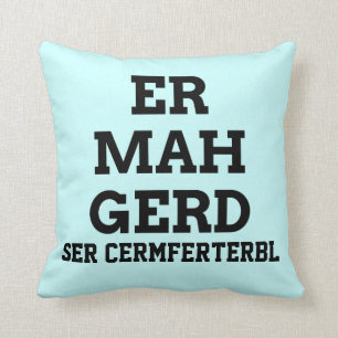 Almofada Ermahgerd Travesseiro
