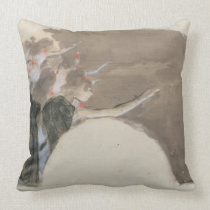 Almofada Esboço para um fã, c.1879 de Edgar Degas