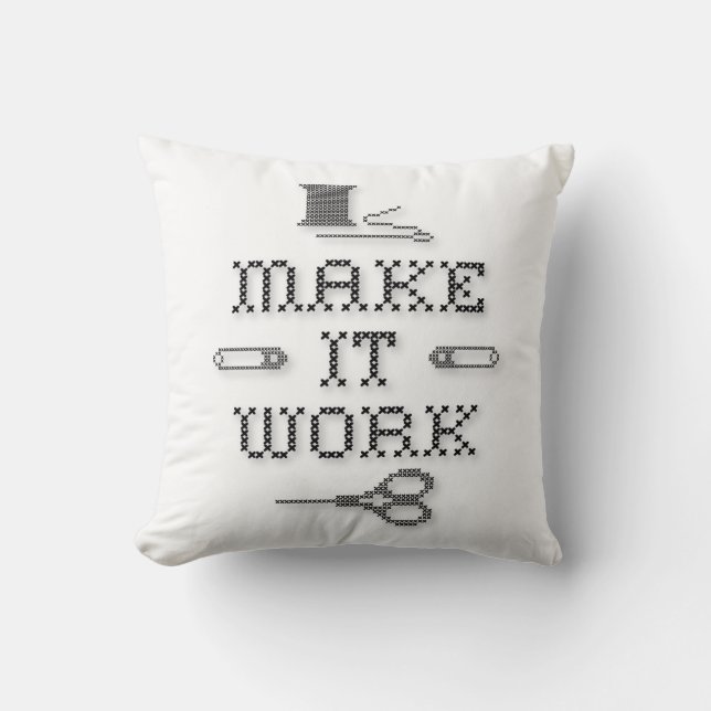 Almofada Escolha sua cor de fundo (Frente)