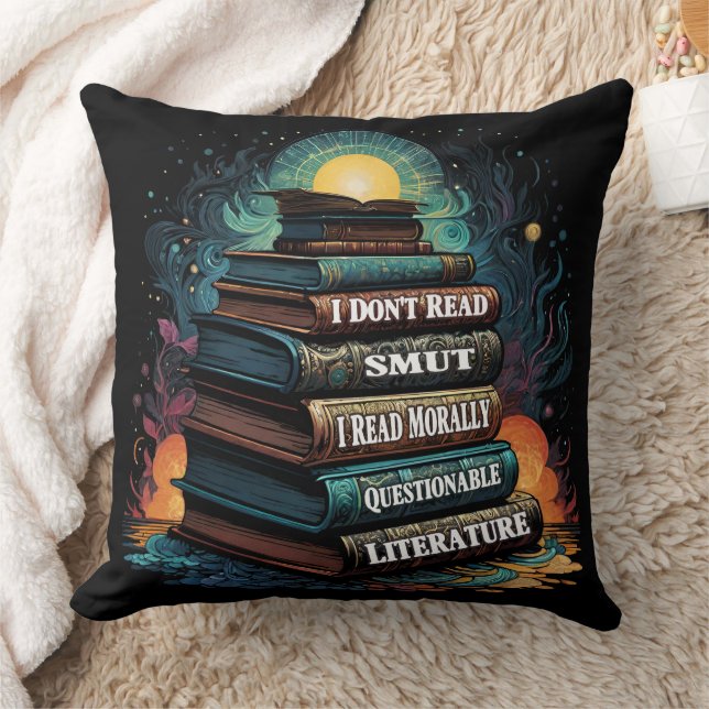 Almofada Escolhas de Livros Humor (Cobertor)