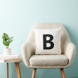 Almofada Escolher qualquer letra | Fonte: Aberto Sans Conde