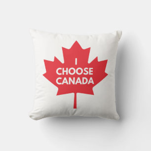 Almofada Escolho o Travesseiro decorativo do Canadá