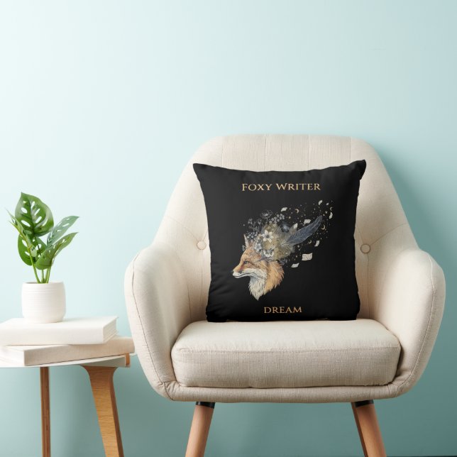 Almofada Escritor Astuto Sonho Celestial | Raposa e Colcha  (Cadeira)
