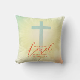 Almofada Escritura Cruzada De Ombre Dupla Face