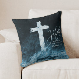 Almofada Escritura de Cross on Water