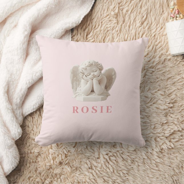 Almofada Escultura de Anjo com Dormência Personalizada (Cobertor)