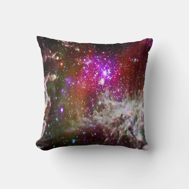 Almofada Espaço - Travesseiro Nebulosa Pacman (Frente)
