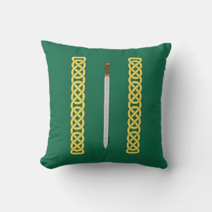 Almofada Espada celta e Knotwork