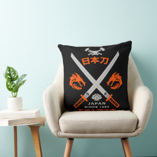 Almofada Espada Katana Japonesa