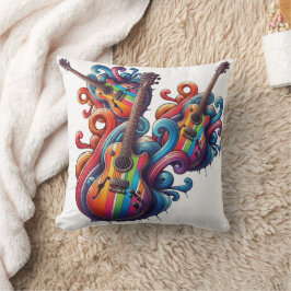 Almofada Espalhar a Arte da Parede de Madeira de Som