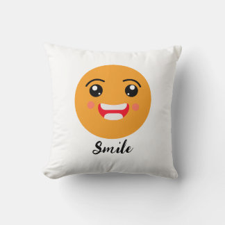 Almofada Espalhar sorrisos no Dia Emoji: Feliz Coleção Emoj
