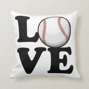 Almofada Espalhe o fã de basebol do amor do basebol