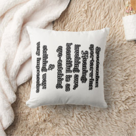 Almofada Espetacular: ・ de definição tac ・ u lar ・