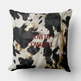 Almofada Espinho Dourado branco preto