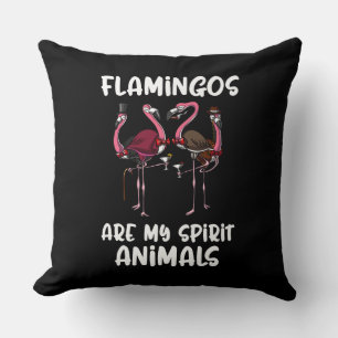 Almofada Espíritos espinhosos do Flamingo