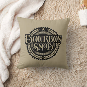 Almofada Espirituoso Esnobe - bebedor de uísque engraçado