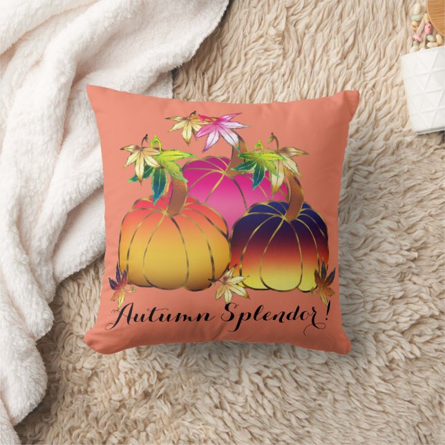 Almofada Esplendor Outonal Caprichoso (Cobertor)