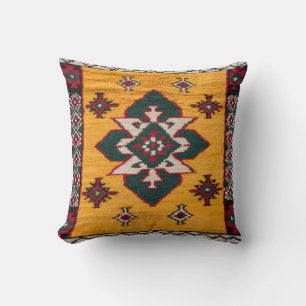 Almofada Esplendor Sunny: Travesseiros Amarelos de Kilim