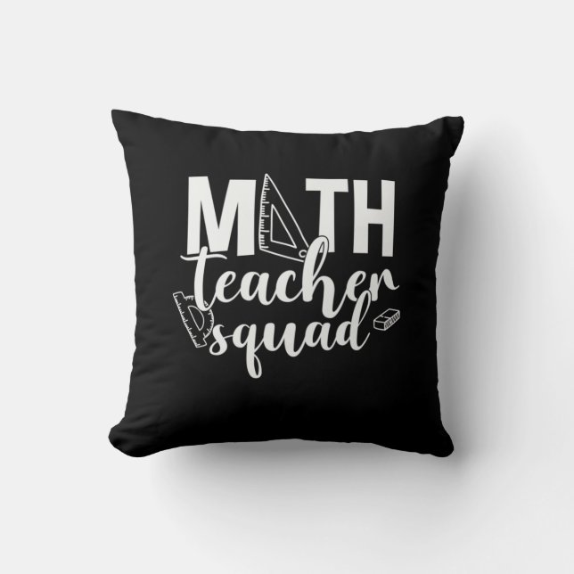 Almofada Esquadrão de Professores de Matemática (Frente)
