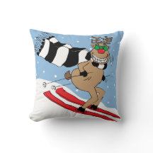 Esqui de Reindeer de Natal