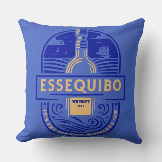Almofada Essequibo Whiskey T-Shirt (Frente)