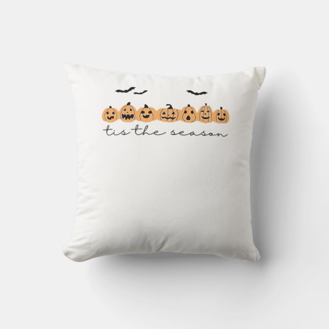 Almofada Esta É A Época De Halloween Spooky, Época De Hallo (Frente)