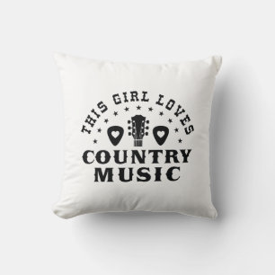 Almofada Esta Menina Adora Música country