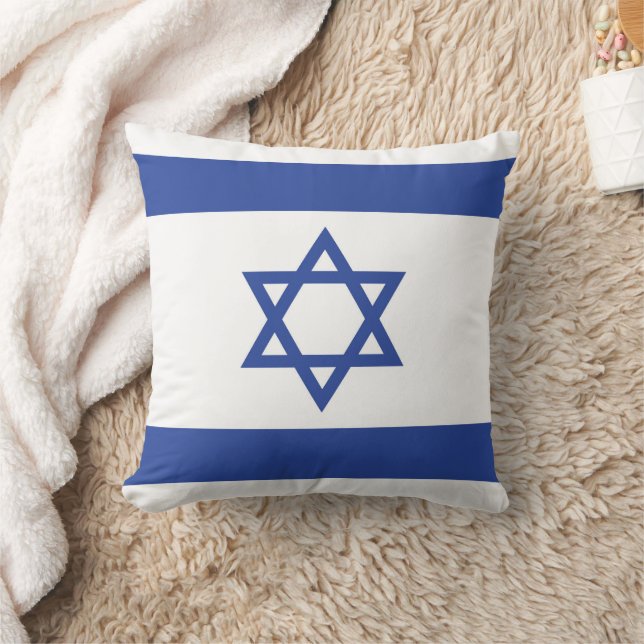 Almofada Estado de Israel Bandeira, Estrela do Judaísmo Dav (Cobertor)