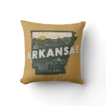 Estado do Arkansas Retro