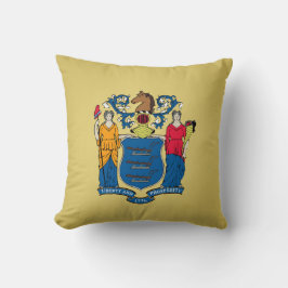 Almofada Estado legal da bandeira de Nova Jersey