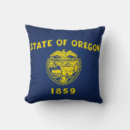 Almofada Estado legal de bandeira de Oregon