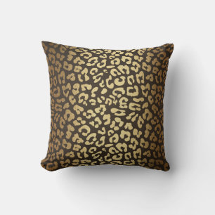 Almofada Estampa de Pele de Animal Leopardo Guepardo Modern