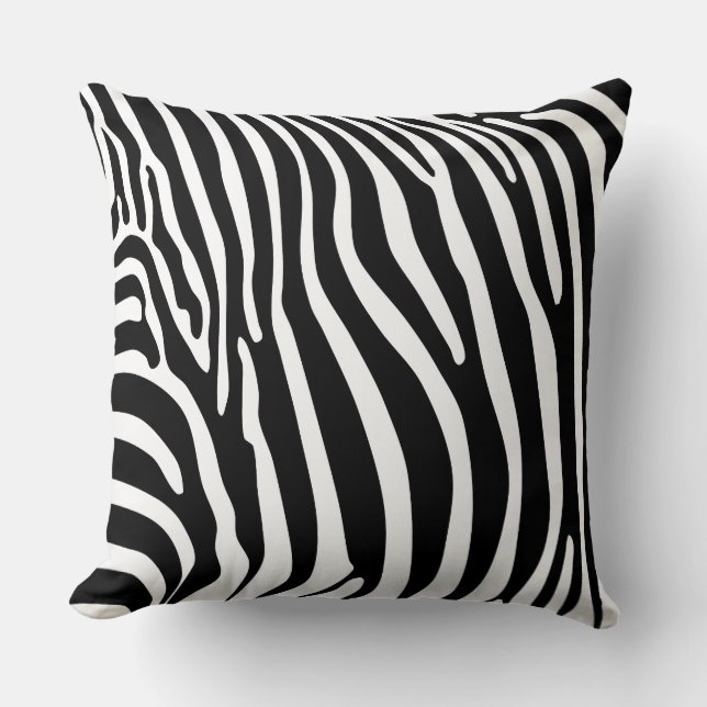 Almofada Estampa de Zebra (Frente)