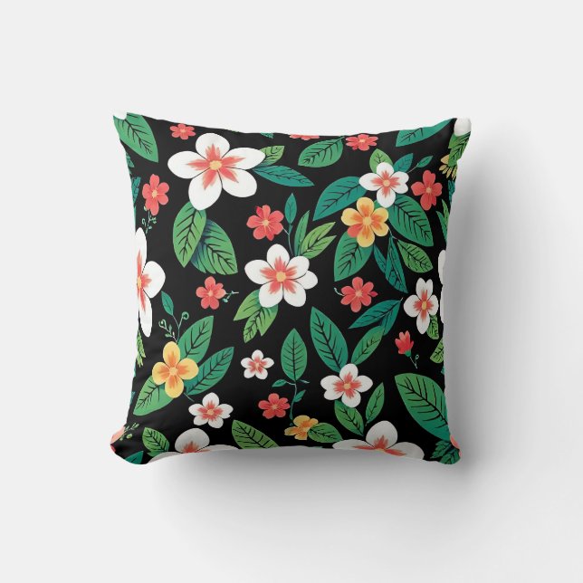 Almofada estampa floral (Frente)
